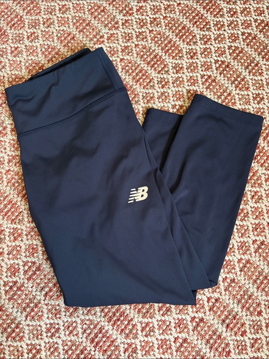 New Balance Pants - New Balance Dark Navy Performance Leggings